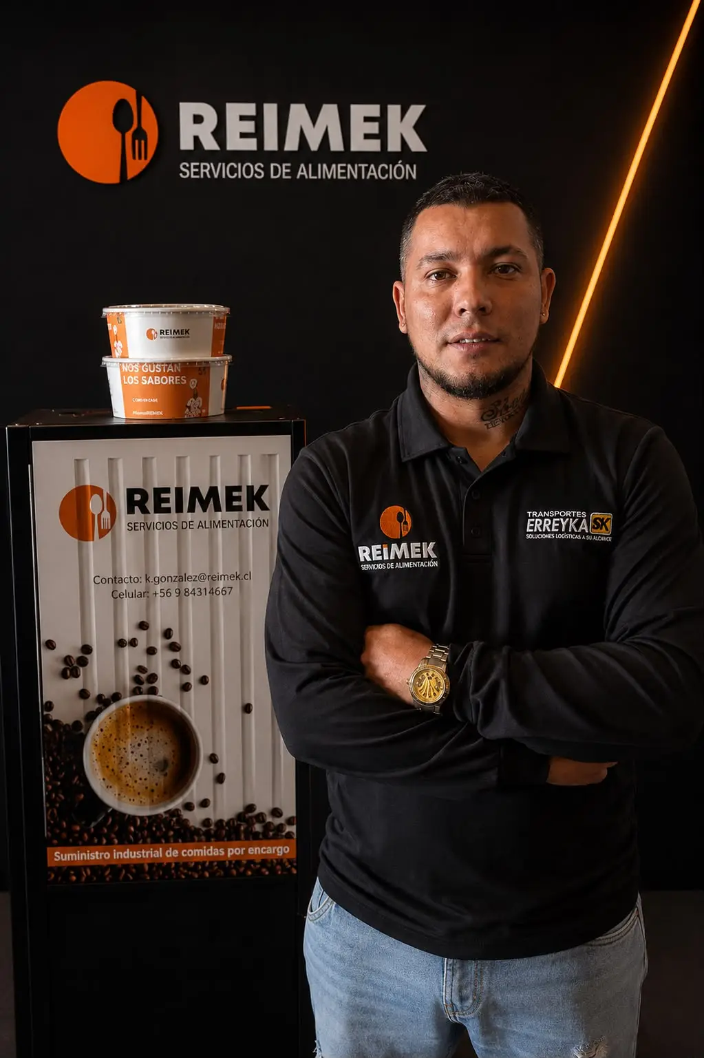 Edwin Morales, equipo de Conductor de Logística de REIMEK