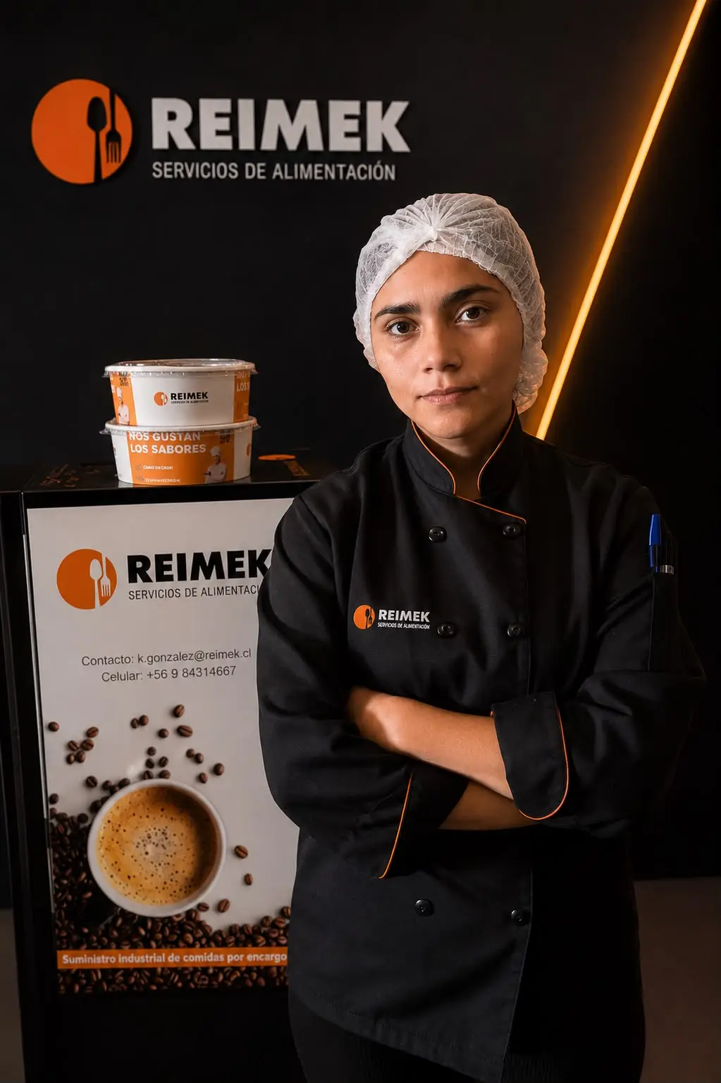Génesis Galleguillos, equipo de Encargada de Control de Calidad de REIMEK