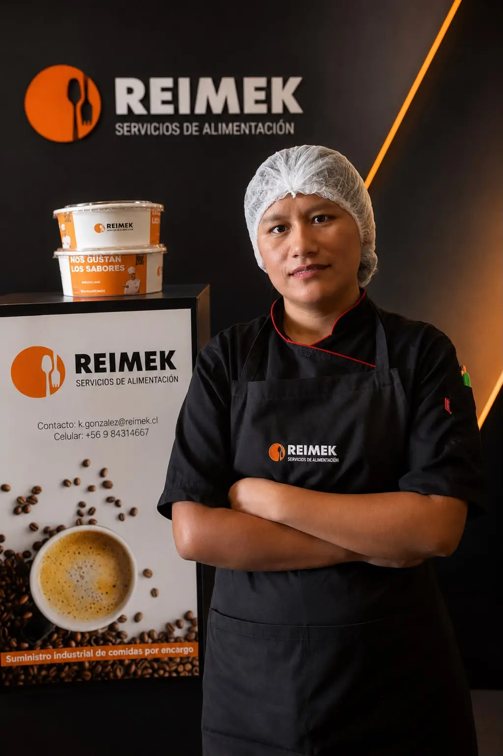 Zulema Mamani, equipo de 2da Maestra de Cocina de REIMEK